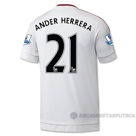 Camiseta Jugador del Manchester United Herrera 2ª Equipacion 201 - Haga un click en la imagen para cerrar